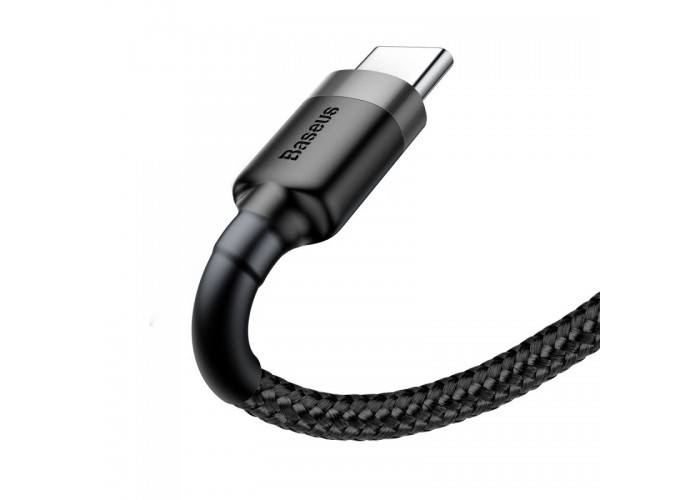 Дата кабель Baseus Cafule USB to Type-C Cable 3A (0.5m) (CATKLF-A)