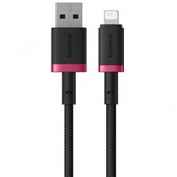 Дата кабель Baseus Dura Series Fast Charging USB to Lightning 2.4A (1m) (CB000122)  Red / Black - 00000087540_2