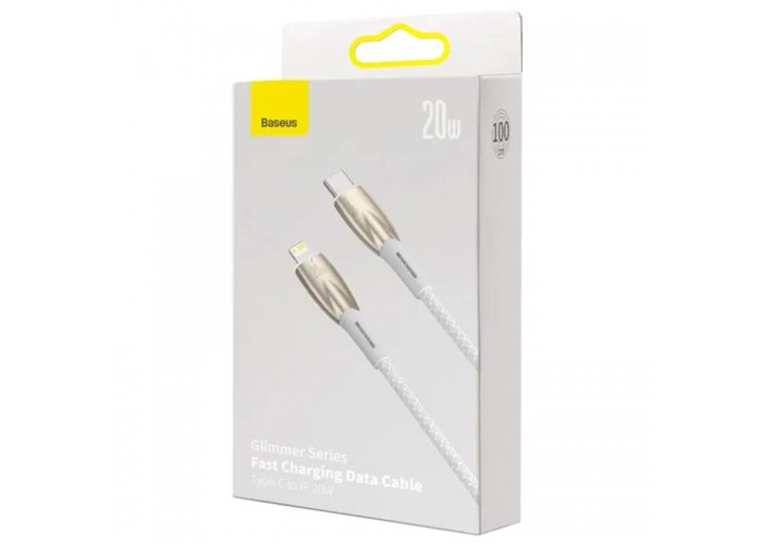 Дата кабель Baseus Glimmer Series Fast Charging Data Cable Type-C to Lightning 20W 1m (CADH000001)