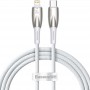 Дата кабель Baseus Glimmer Series Fast Charging Data Cable Type-C to Lightning 20W 1m (CADH000001)