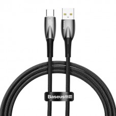 Дата кабель Baseus Glimmer Series Fast Charging Data Cable USB to Type-C 100W 1m (CADH00040)  Black - 00000068700_2