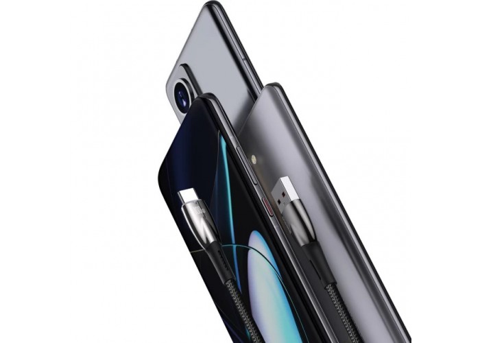 Дата кабель Baseus Glimmer Series Fast Charging Data Cable USB to Type-C 100W 1m (CADH00040)