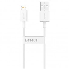 Дата кабель Baseus Superior Series Fast Charging Lightning Cable 2.4A (0.25m) (CALYS)  Білий - 00000053347_1