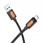 Дата кабель Borofone BX114 Structure USB to MicroUSB 2.4A (1m)