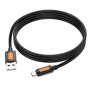 Дата кабель Borofone BX114 Structure USB to MicroUSB 2.4A (1m)