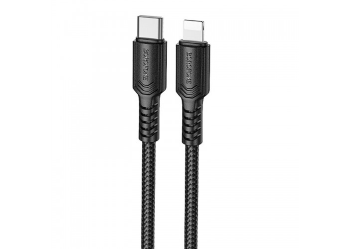 Дата кабель Borofone BX116 Certain Type-C to Lightning 27W (1m)