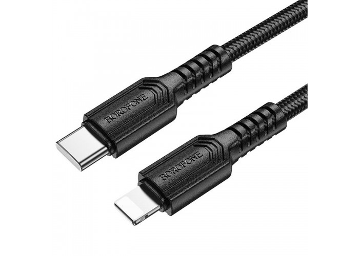 Дата кабель Borofone BX116 Certain Type-C to Lightning 27W (1m)