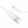 Дата кабель Borofone BX123 Leya USB to Lightning 12W (1m)