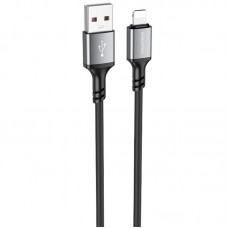 Дата кабель Borofone BX83 Famous USB to Lightning 2.4A (1m)  Black - 00000086462_1