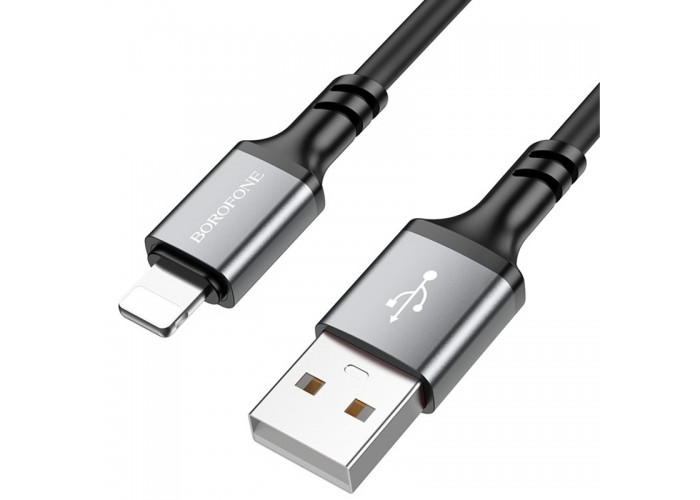 Дата кабель Borofone BX83 Famous USB to Lightning 2.4A (1m)