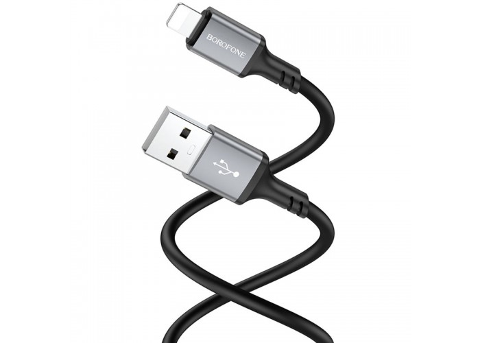 Дата кабель Borofone BX83 Famous USB to Lightning 2.4A (1m)