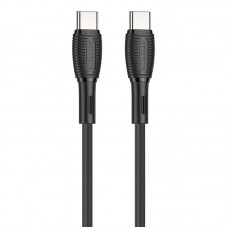 Дата кабель Borofone BX86 Advantage Type-C to Type-C 60W (1m)  Black - 00000071153_2