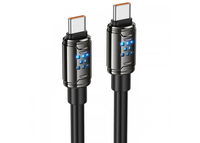 Дата кабель Hoco U143 Joy Type-C to Type-C 240W (1.2m)