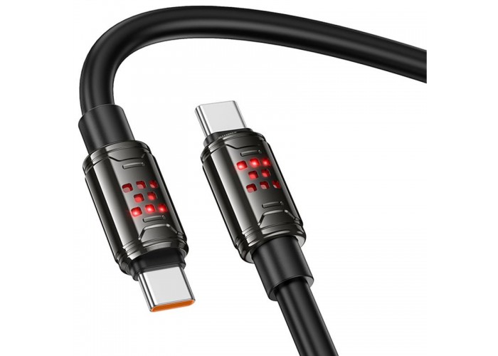 Дата кабель Hoco U143 Joy Type-C to Type-C 240W (1.2m)
