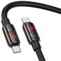 Дата кабель Hoco U143 Joy Type-C to Type-C 240W (1.2m)