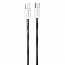 Дата кабель Hoco X104 Source 60W Type-C to Type-C (1m)  Black - 00000069102_3