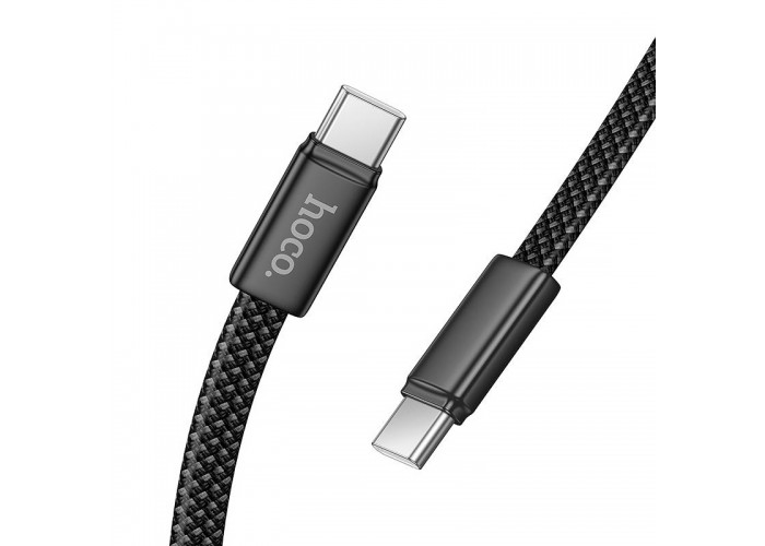 Дата кабель Hoco X125 Exceso Type-C to Type-C 60W (1m)