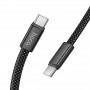 Дата кабель Hoco X125 Exceso Type-C to Type-C 60W (1m)