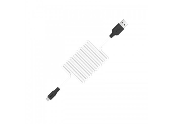 Дата кабель Hoco X21 Silicone MicroUSB Cable (1m)