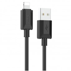Дата кабель Hoco X73 Ferry USB to Lightning 2.4A (1m)  Black - 00000085497_1