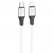 Дата кабель Hoco X86 Spear Type-C to Lightning 20W (1m)  White - 00000081787_2
