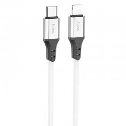 Дата кабель Hoco X86 Spear Type-C to Lightning 20W (1m)  White - 00000081787_2