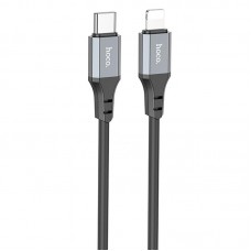 Дата кабель Hoco X86 Spear Type-C to Lightning 20W (1m)  Black - 00000081787_1