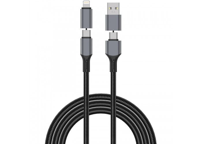 Дата кабель WIWU C077 Cyberlink Type-C to Lightning 27W (1m)