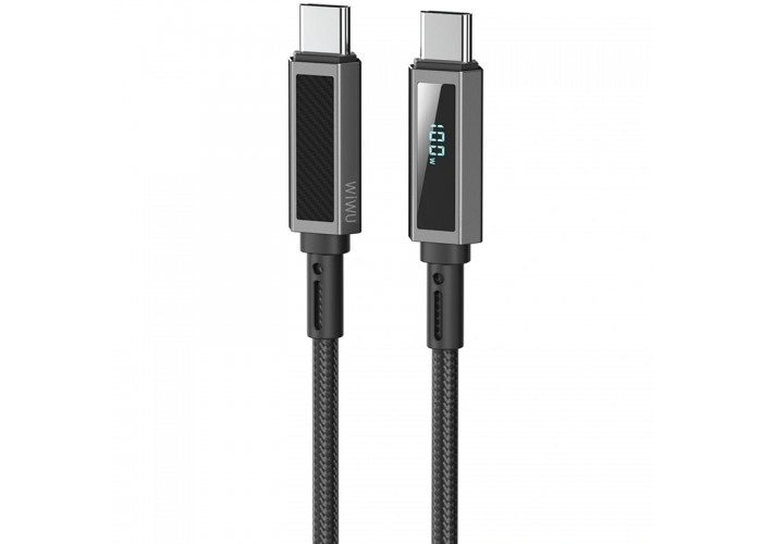 Дата кабель WIWU C079 Warriors Type-C to Type-C 100W (1.2m)