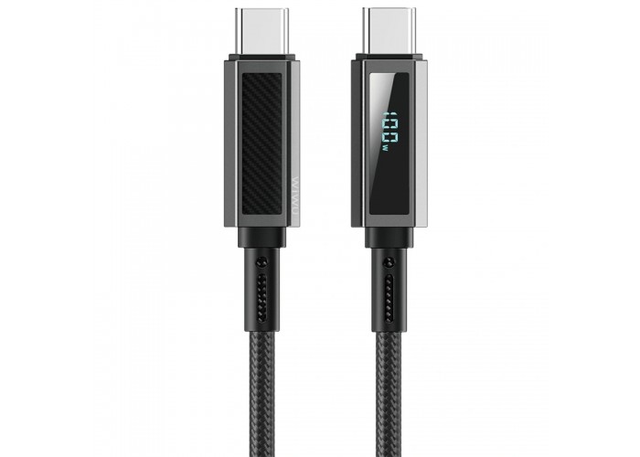 Дата кабель WIWU C079 Warriors Type-C to Type-C 100W (1.2m)
