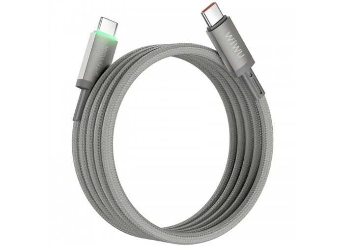 Дата кабель WIWU C084 Maglink Type-C to Type-C 100W (1m)