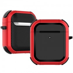 Футляр протиударний Black ed. для навушників Airpods 1/2  Red - 00000079161_1