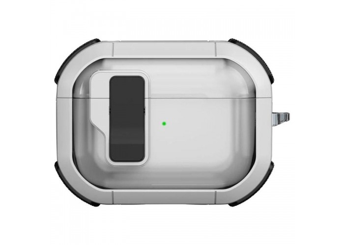 Футляр протиударний Locking Button для навушників Airpods Pro 2 / Pro