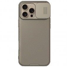 Карбонова накладка Nillkin CamShield Pro для Apple iPhone 16 Pro (6.3")  Gold - 00000073658_6