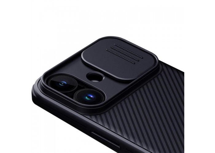 Карбонова накладка Nillkin CamShield Pro для Apple iPhone 17 (6.3
