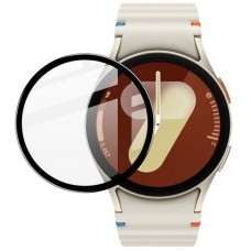 Полімерна плівка 3D (full glue) (тех.пак) для Samsung Galaxy Watch 7 44mm  Чорний - 00000073139_1