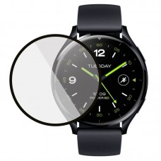 Полімерна плівка 3D (full glue) (тех.пак) для Xiaomi Watch 2  Чорний - 00000070208_1
