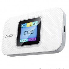 Портативний маршрутизатор (роутер) Hoco DQ12 2100 mAh  White - 00000083317_1