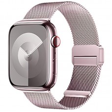 Ремінець Hoco WA26 Milanese Loop Strap для Apple watch 44/45/46/49mm  Rose Pink - 00000081704_3