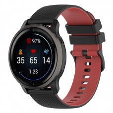 Ремінець Ribby для Smart Watch 22mm  Black / Red - 00000081312_2