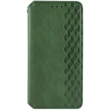 Шкіряний чохол-книжка GETMAN Cubic (PU) для Oppo A38 / A18  Зелений - 00000069259_1