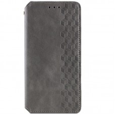 Шкіряний чохол-книжка GETMAN Cubic (PU) для Oppo A38 / A18  Сірий - 00000069259_4