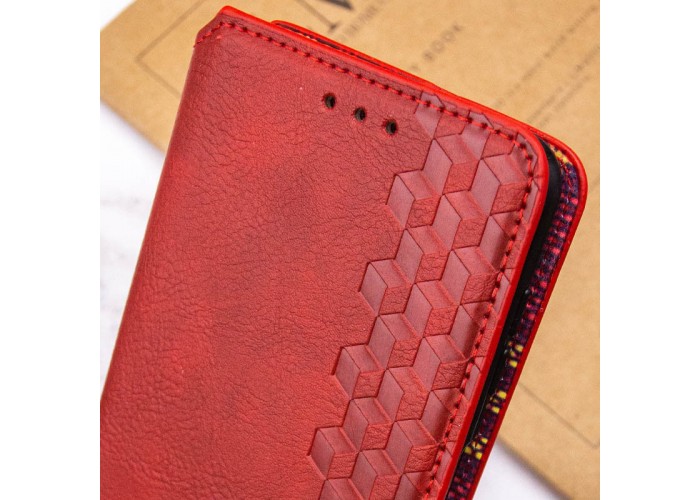 Шкіряний чохол-книжка GETMAN Cubic (PU) для Xiaomi Redmi 14C / Poco C75