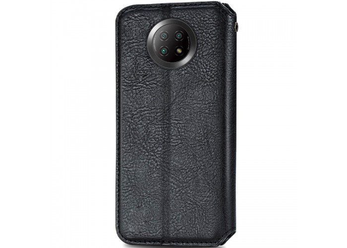 Шкіряний чохол-книжка GETMAN Cubic (PU) для Xiaomi Redmi Note 9 5G / Note 9T