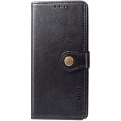 Шкіряний чохол-книжка GETMAN Gallant (PU) для Motorola Moto G54  Чорний - 00000067078_5