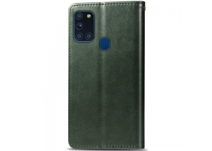 Шкіряний чохол-книжка GETMAN Gallant (PU) для Samsung Galaxy A21s