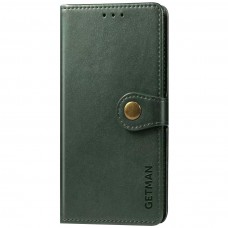 Шкіряний чохол-книжка GETMAN Gallant (PU) для TECNO Spark 10 Pro  Зелений - 00000065476_1