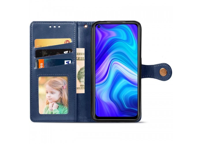 Шкіряний чохол-книжка GETMAN Gallant (PU) для Xiaomi Redmi Note 9 / Redmi 10X