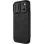 Шкіряний чохол-книжка Nillkin Qin Pro Camshield для Apple iPhone 17 Pro (6.3