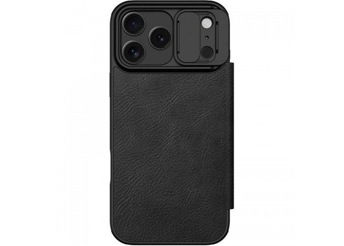 Шкіряний чохол-книжка Nillkin Qin Pro Camshield для Apple iPhone 17 Pro (6.3